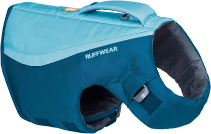 Float Coat Dog Life Jacket – Premium Buoyancy Swim Vest with Handle, Deep Blue, X-Small