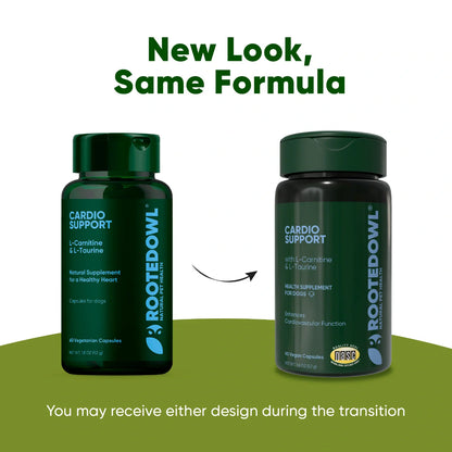 Rooted Owl Cardio Support Capsules for Dogs