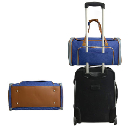 Mr. Peanut’s Gold Series Mini Expandable Pet Carrier – FAA Airline-Friendly Travel Carrier