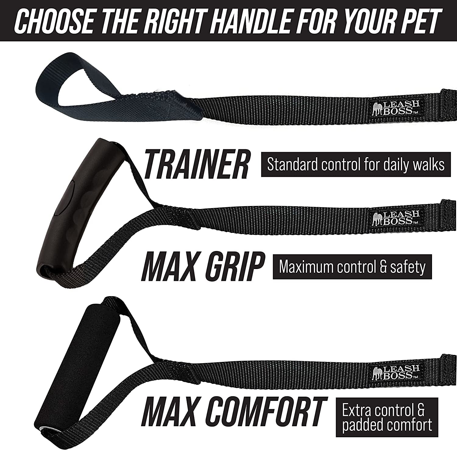 Leash Boss Long Dog Training Leash – 50 Ft Orange Nylon Recall Lead with Storage Strap