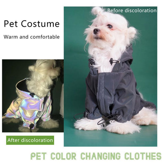 Reflective Dog Hoodie Jacket – Waterproof Pet Coat for All Sizes