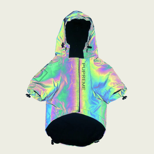 Windproof Dog Coat – Waterproof Reflective Jacket for Medium & Large Dogs
