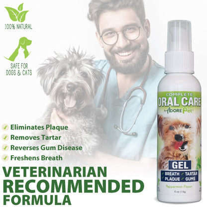 Pet Oral Care Gel - Peppermint