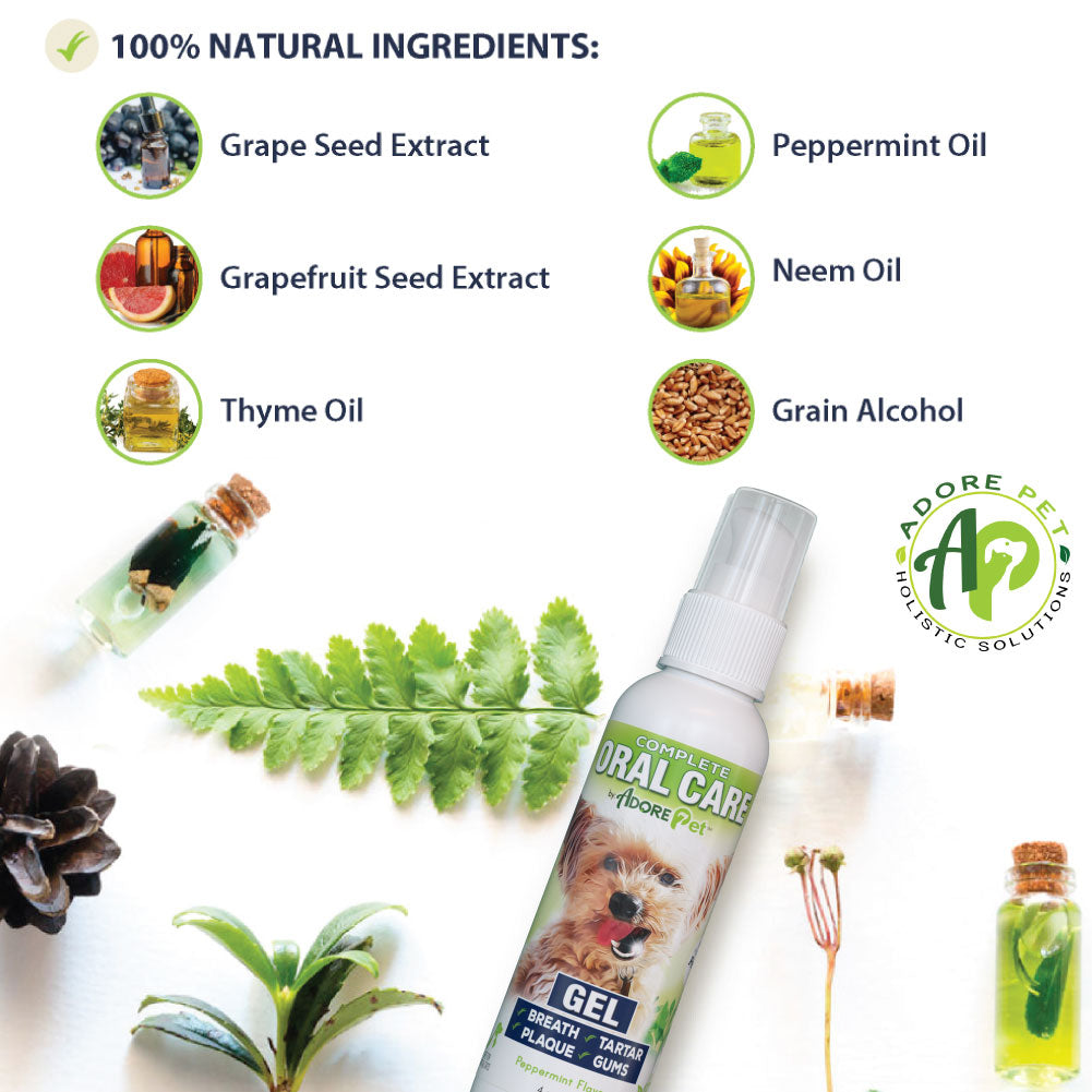 Pet Oral Care Gel - Peppermint