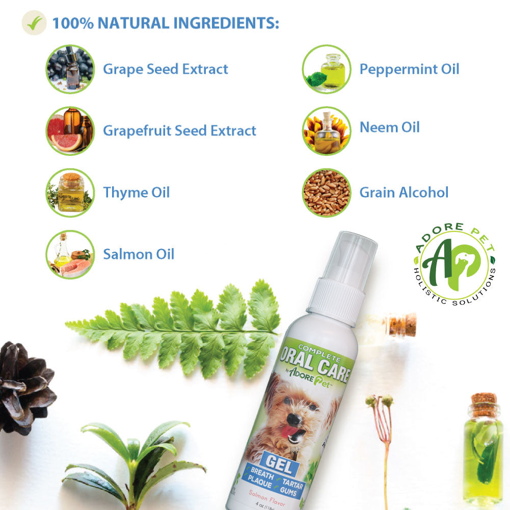 Pet Oral Care Gel - Salmon