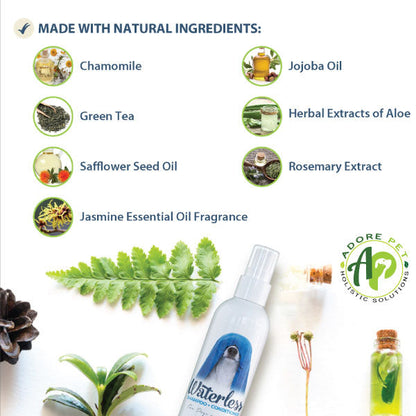 Pet Waterless Shampoo + Conditioner