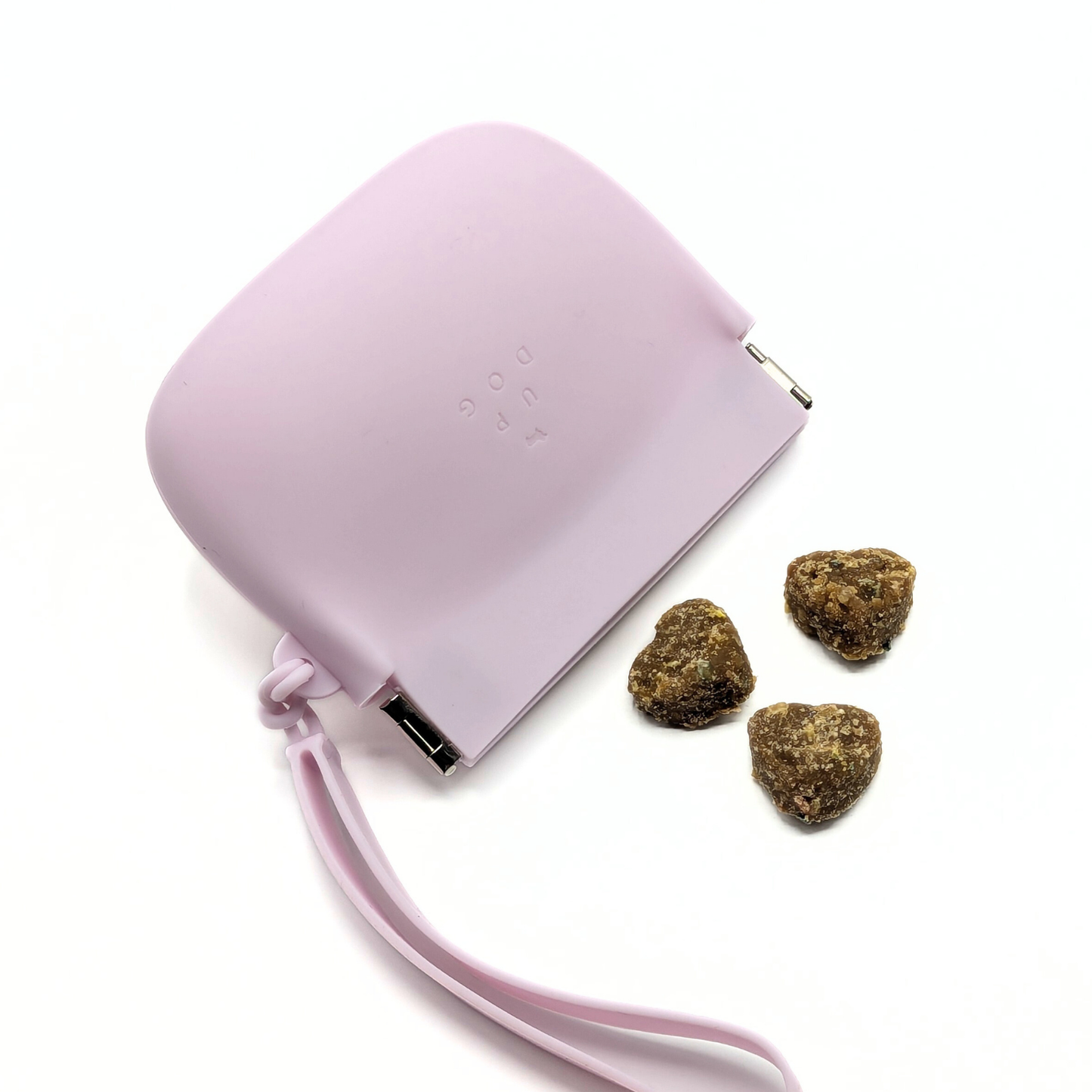 One-Hand Dog Treat Training Pouch – Zipless Silicone Treat Holder