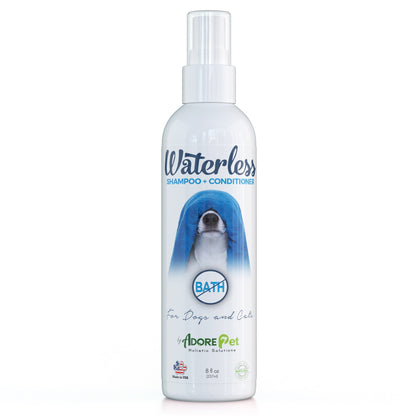 Pet Waterless Shampoo + Conditioner
