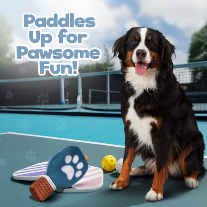 PupRoar Pickleball Squeaky Dog Toy