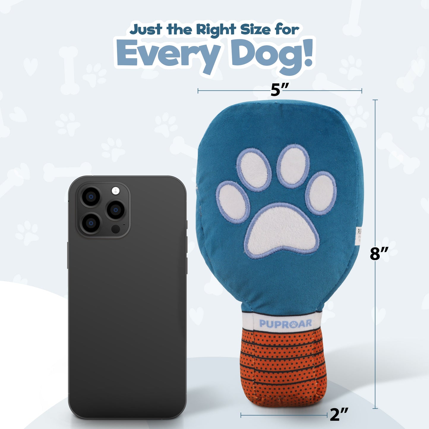 PupRoar Pickleball Squeaky Dog Toy