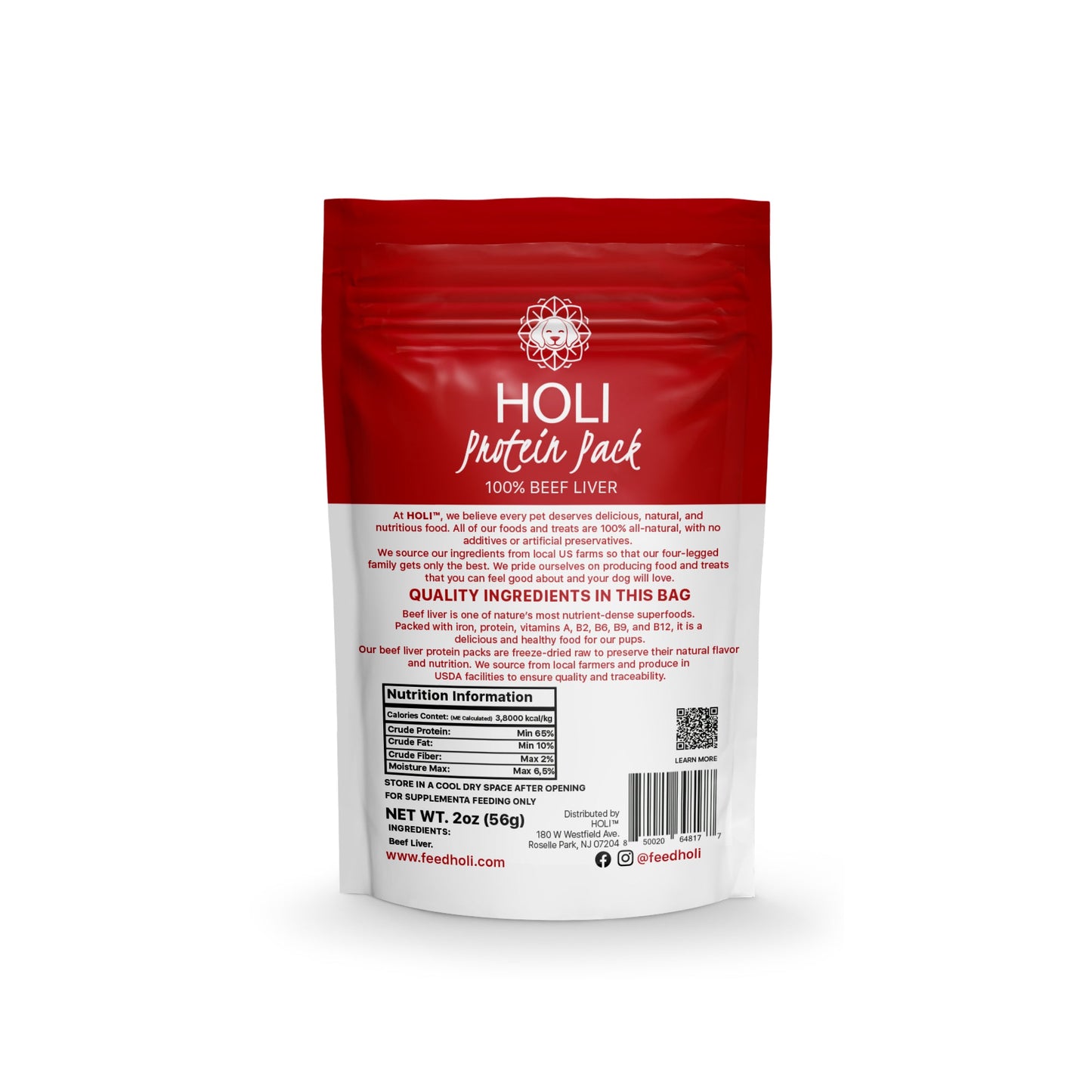 Holi Classic Dog Food Topper Variety Pack – Beef Liver, Lamb Liver & Chicken Breast