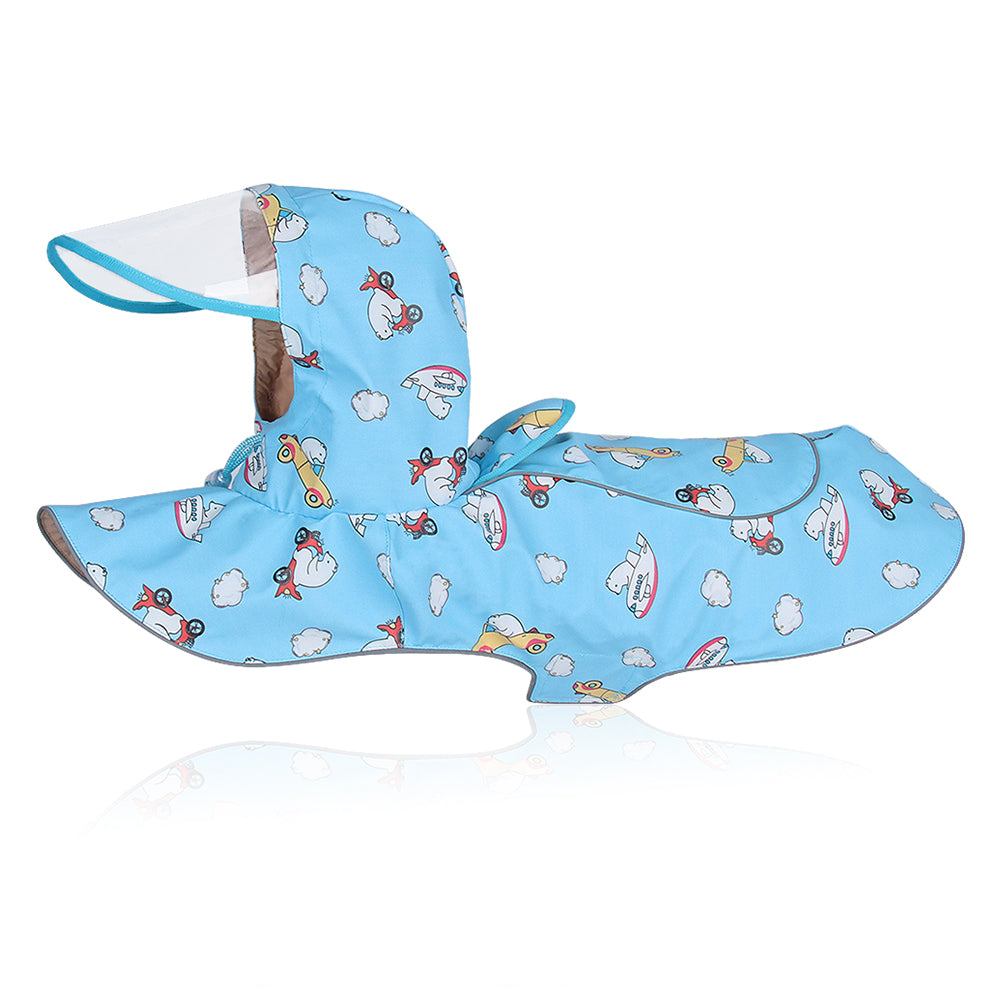 Waterproof Dog Raincoat – Lightweight Hooded Pet Poncho