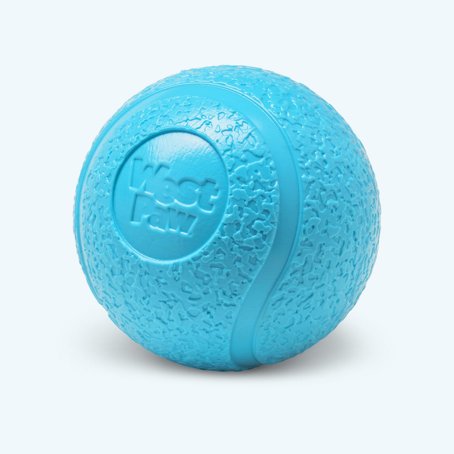 West Paw Boundr Tough Dog Ball 2-Pack – Small Aqua