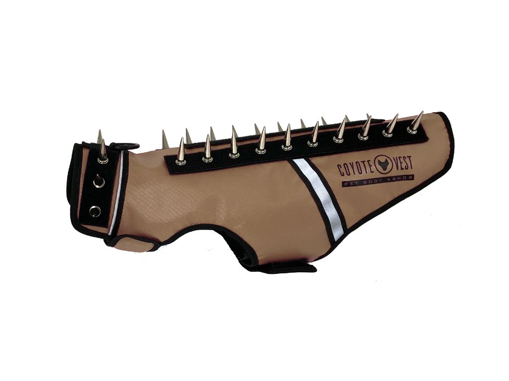 SpikeVest Dog Protection Vest – Adjustable Spiked Safety Harness