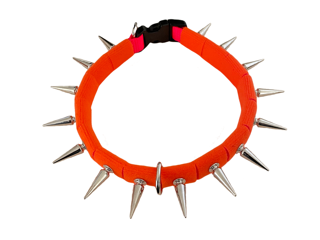 CoyoteCollar Spiked Dog Collar – Adjustable Neck Protection