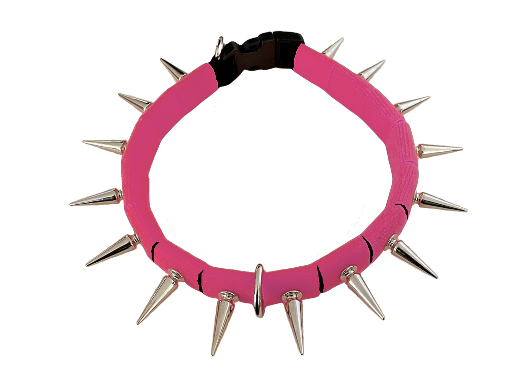 CoyoteCollar Spiked Dog Collar – Adjustable Neck Protection