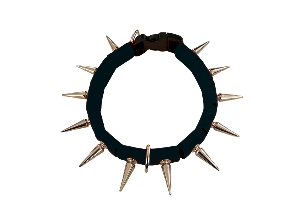 CoyoteCollar Spiked Dog Collar – Adjustable Neck Protection