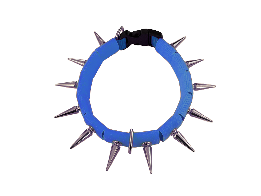 CoyoteCollar Spiked Dog Collar – Adjustable Neck Protection