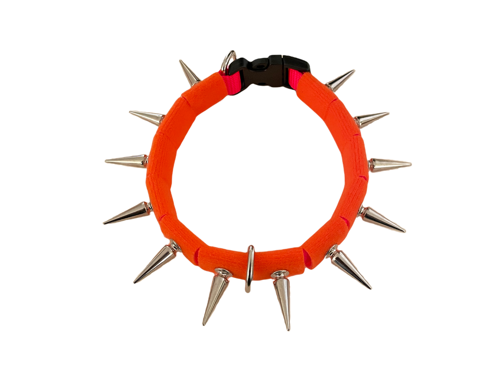 CoyoteCollar Spiked Dog Collar – Adjustable Neck Protection