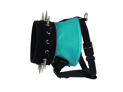 BullyHarness Spiked Dog Collar Harness – Adjustable Neck Protection