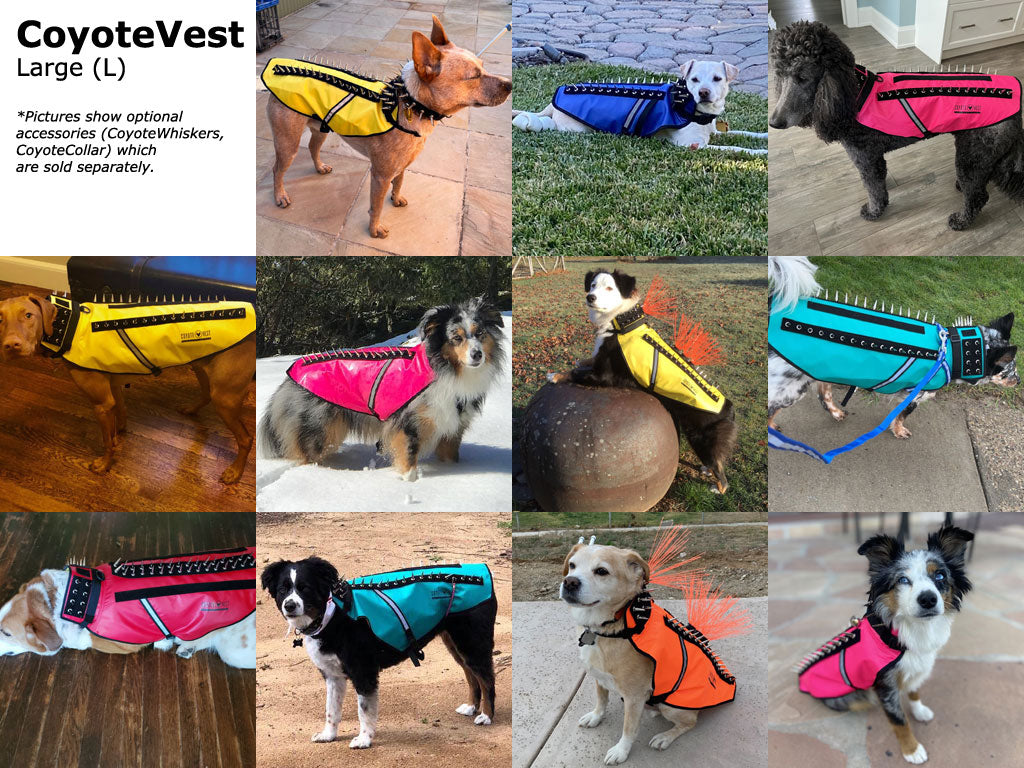 CoyoteVest Dog Protection Vest – Adjustable Predator Defense Harness