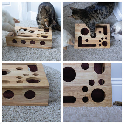 Original Cat Nail File Enrichment Box – Cat Nail Care Scratcher