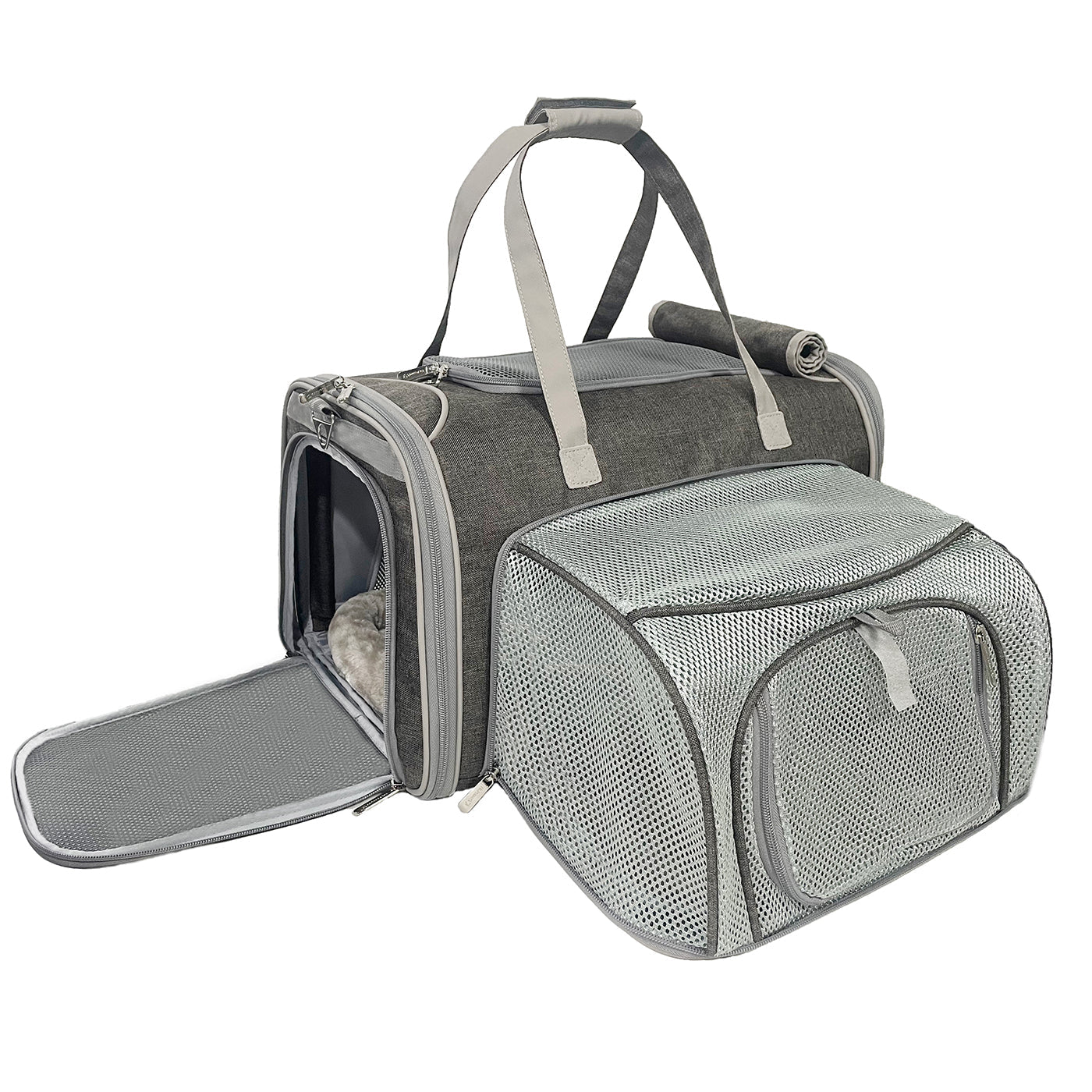 Mr. Peanut’s Gold Series V3.0 Expandable Pet Carrier – FAA Airline-Friendly Travel Carrier