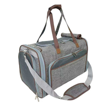 Mr. Peanut’s Gold Series V3.0 Expandable Pet Carrier – FAA Airline-Friendly Travel Carrier