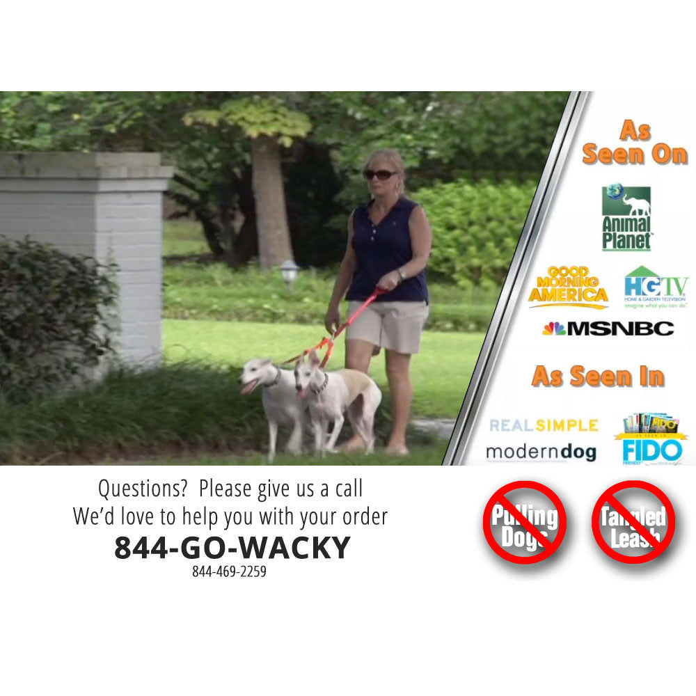 CRAZYcoupl’r Dog Leash Coupler – Walk 2 Dogs with 1 Leash