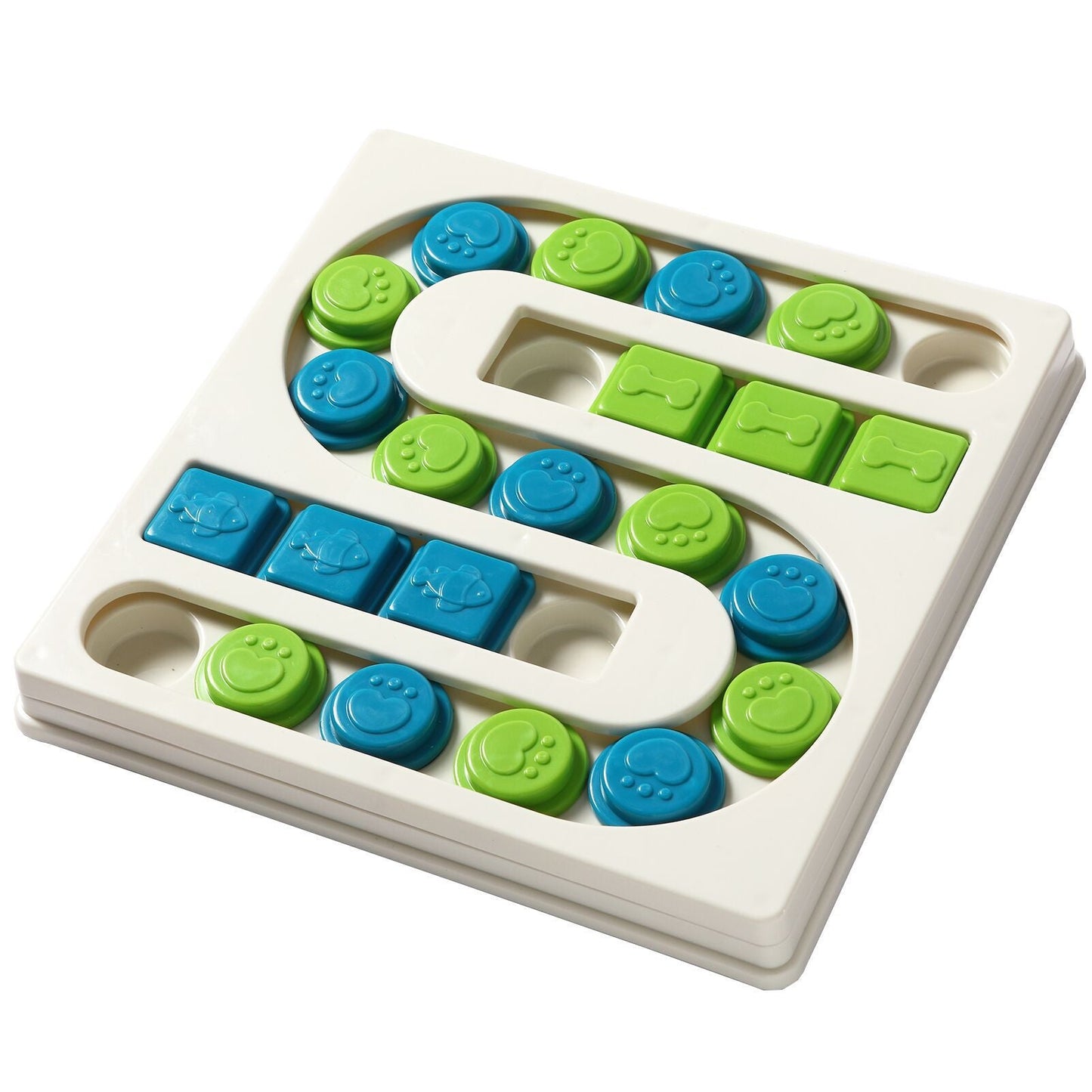 Pet Puzzle Feeder Toy – Interactive Slow Treat Dispenser for Dogs & Cats
