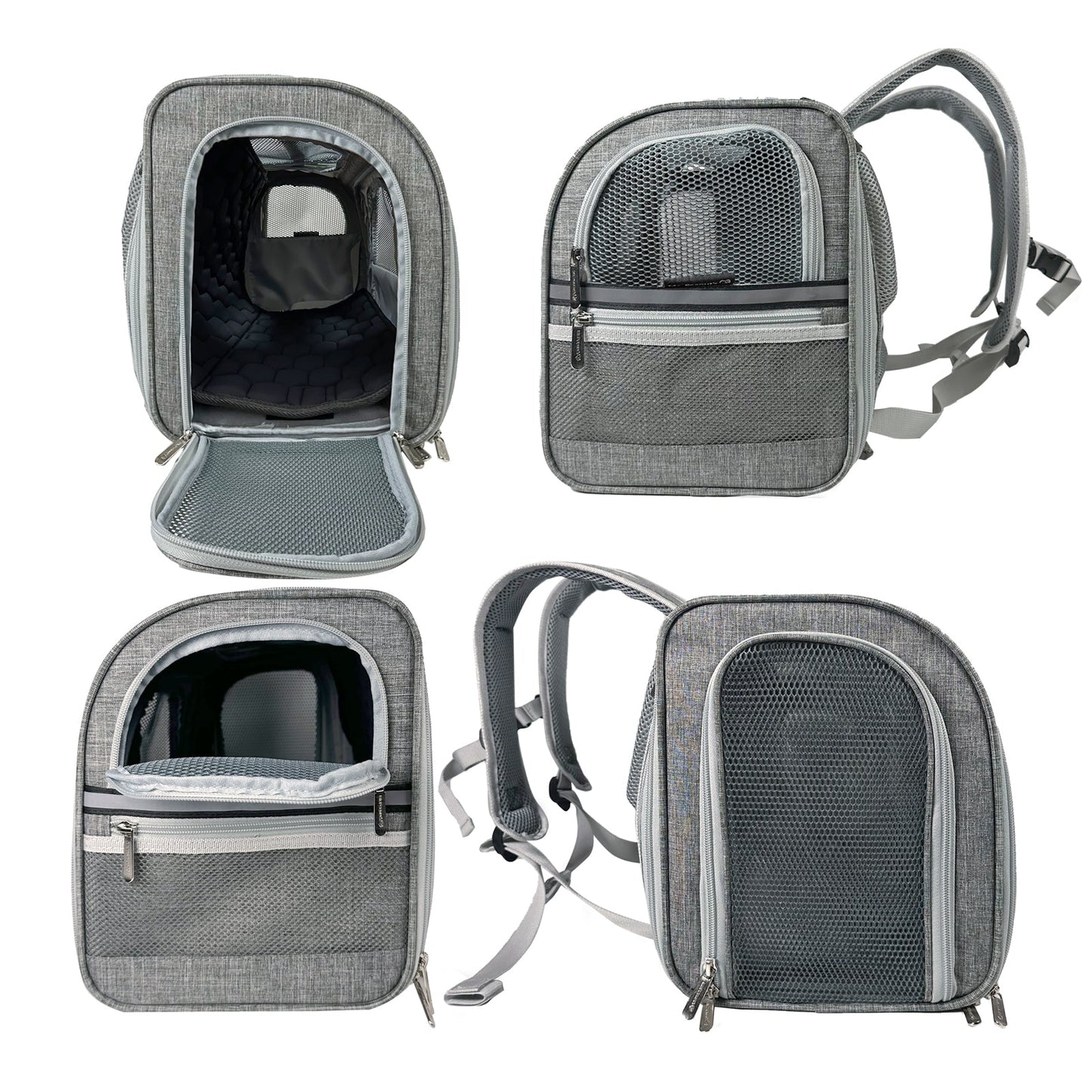 Mr. Peanut’s Monterey Horizontal Backpack Pet Carrier – FAA Airline-Friendly Travel Carrier