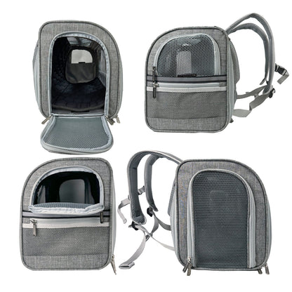 Mr. Peanut’s Monterey Horizontal Backpack Pet Carrier – FAA Airline-Friendly Travel Carrier