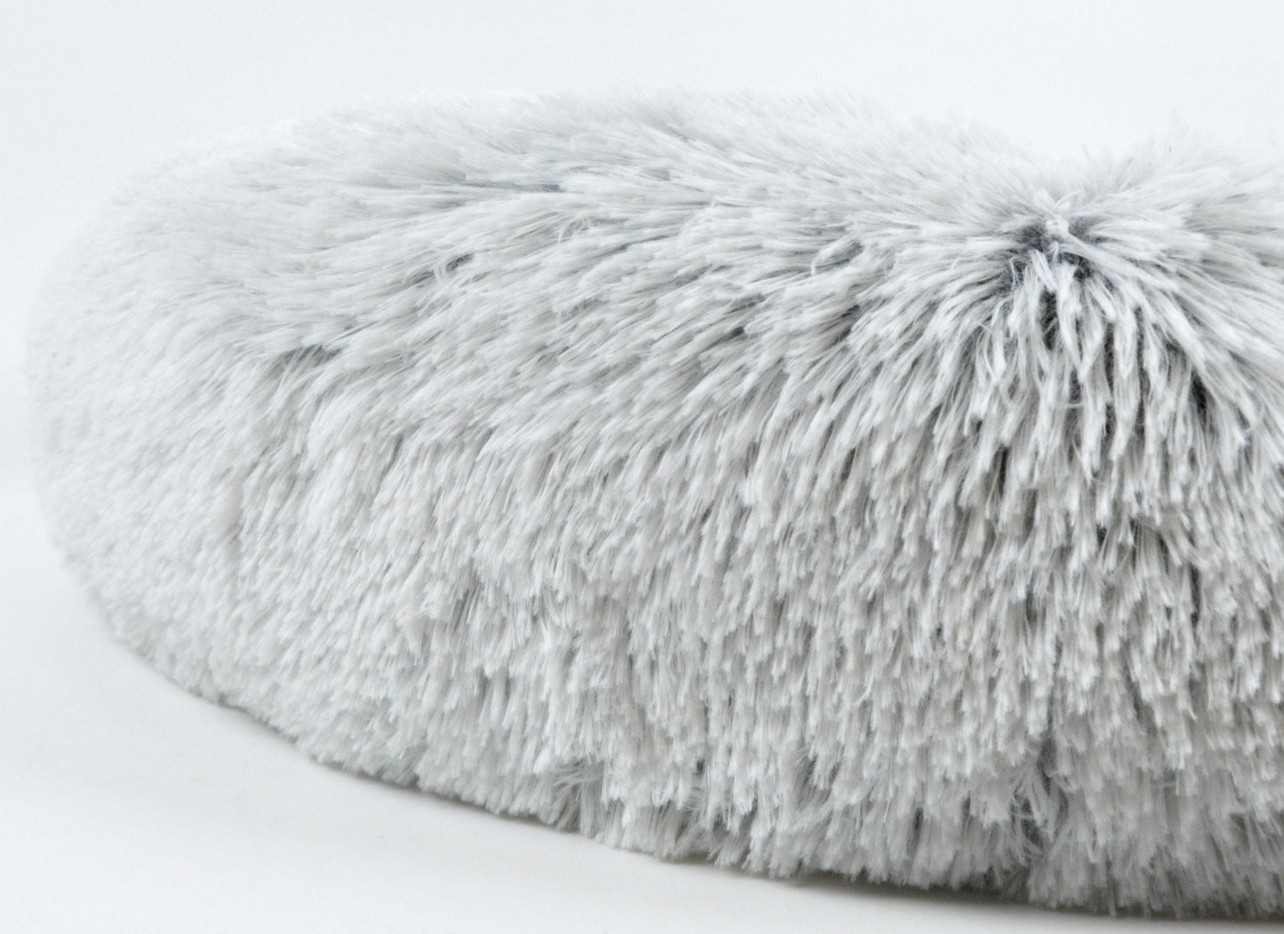 Mr. Peanut’s 28” OrthoPlush Pet Bed – Snowflake White Two-Tone Orthopedic Dog &amp; Cat Bed