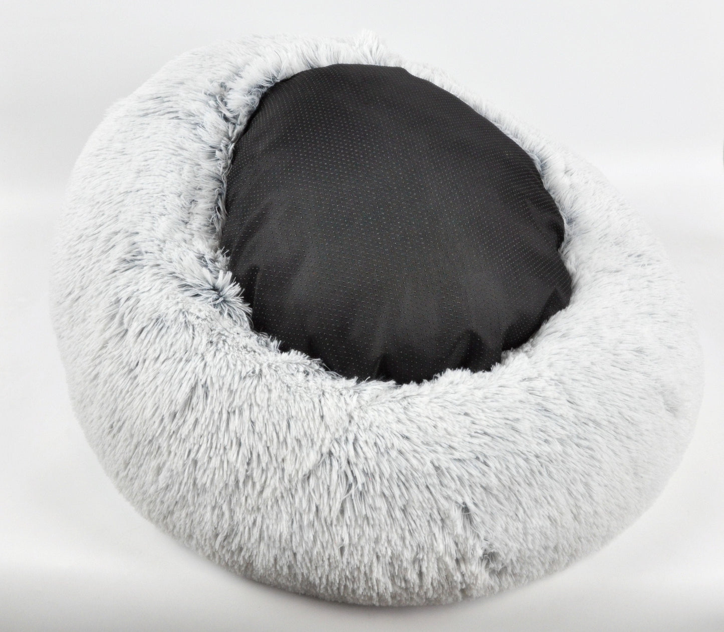 Mr. Peanut’s 28” OrthoPlush Pet Bed – Snowflake White Two-Tone Orthopedic Dog &amp; Cat Bed