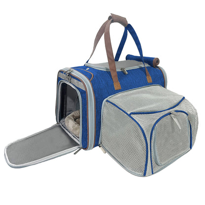 Mr. Peanut’s Gold Series V3.0 Expandable Pet Carrier – FAA Airline-Friendly Travel Carrier