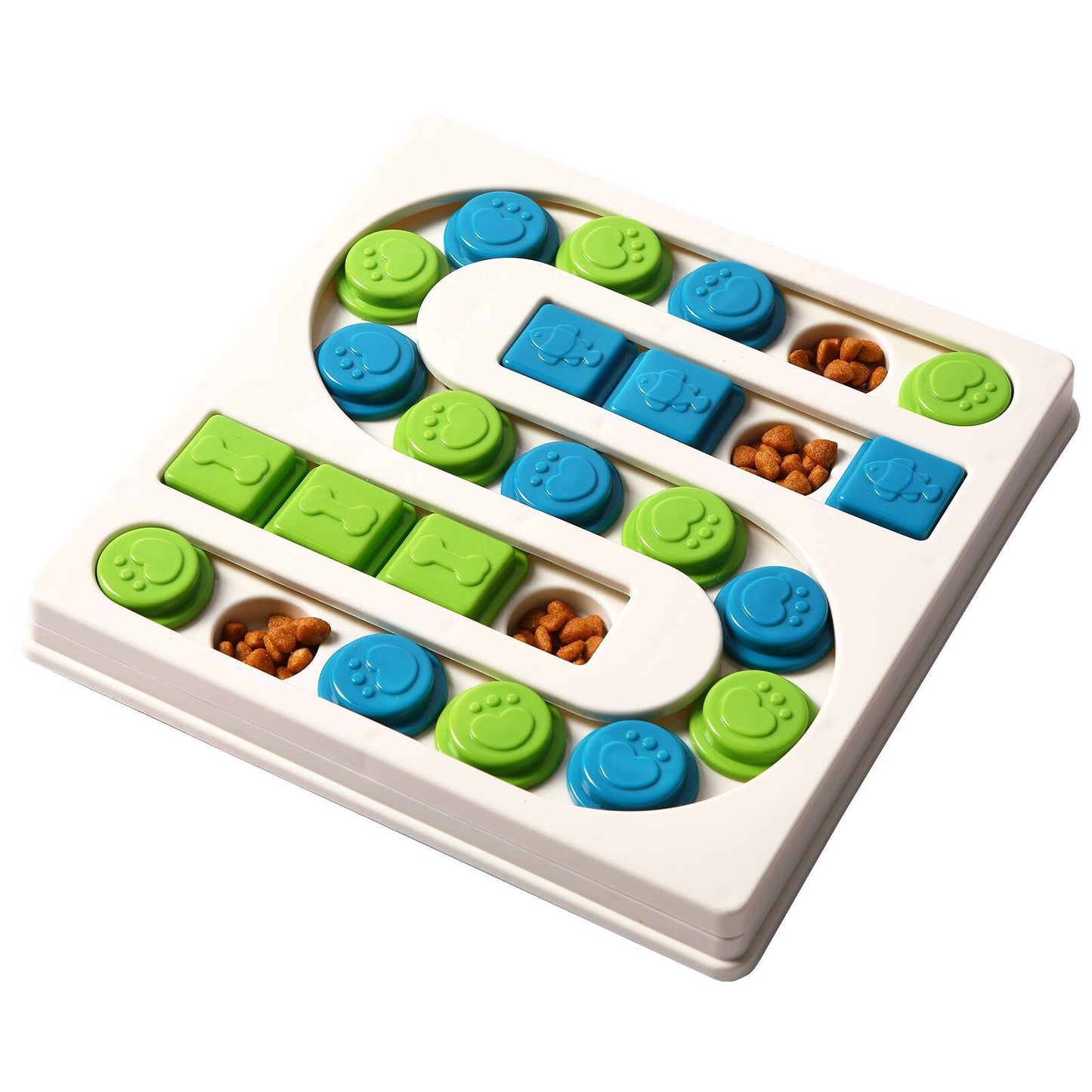 Pet Puzzle Feeder Toy – Interactive Slow Treat Dispenser for Dogs & Cats