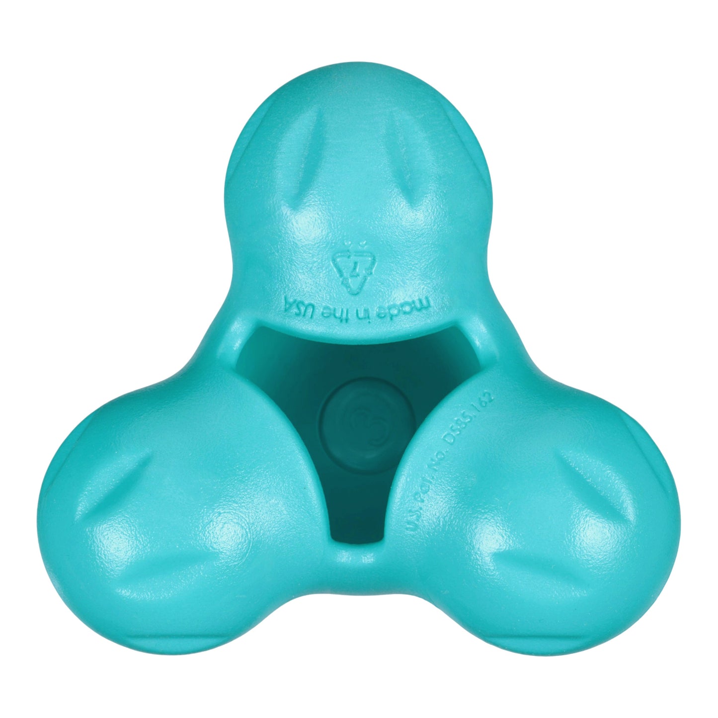 West Paw Tux Tough Treat Toy for Dogs – Teal