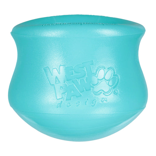 Toppl Teal Treat Toy – Puzzle Feeder for Moderate Chewers