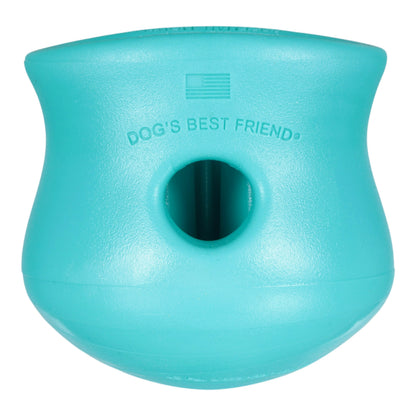 Toppl Teal Treat Toy – Puzzle Feeder for Moderate Chewers