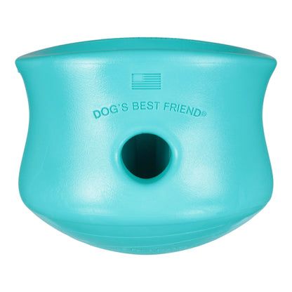 Toppl Teal Treat Toy – Puzzle Feeder for Moderate Chewers
