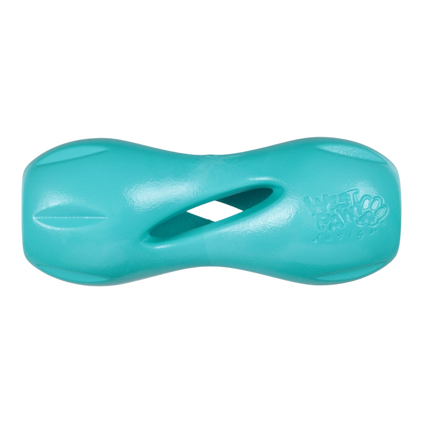West Paw Qwizl Teal Treat Toy – Tough Chew Toy
