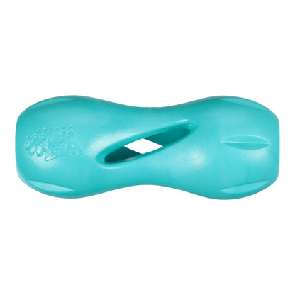 West Paw Qwizl Teal Treat Toy – Tough Chew Toy