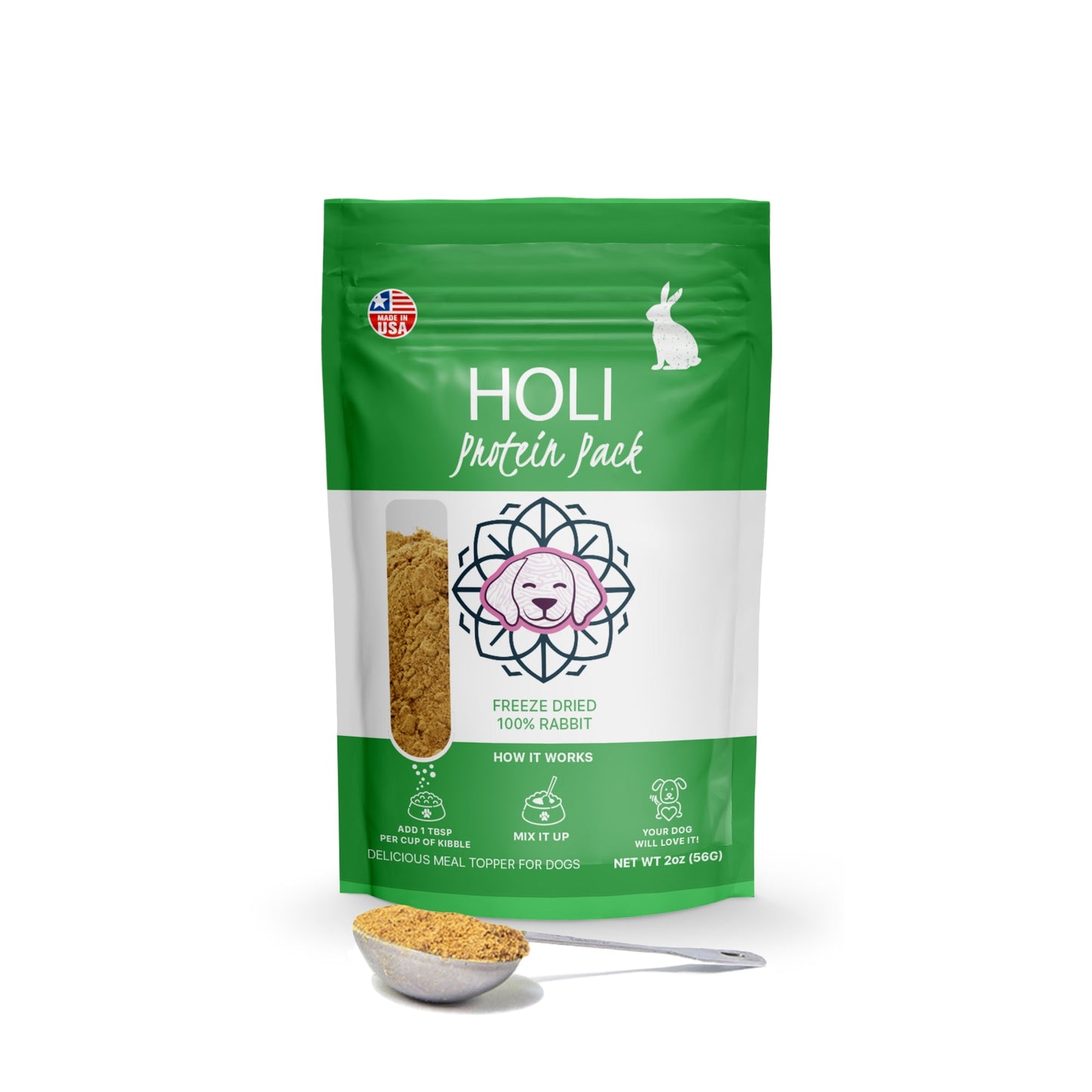 Holi Land Lovers Dog Food Topper Variety Pack – Beef Liver, Lamb Liver & Rabbit