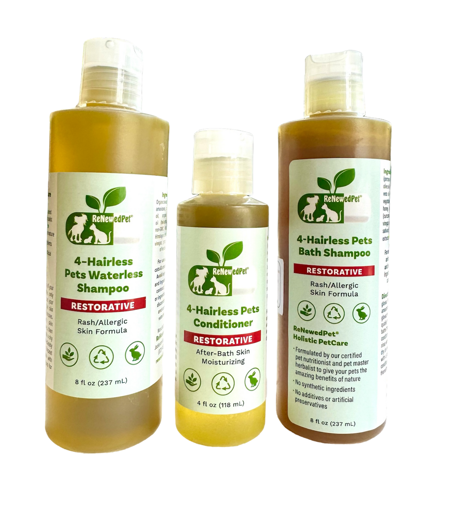 ReNewedPet Hairless Pet Restorative Care Kit