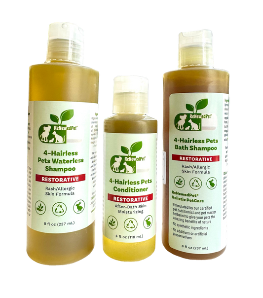 ReNewedPet Hairless Pet Restorative Care Kit