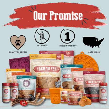 Farm to Pet Puppy Pack Single-Ingredient Dog Treat Starter Pack
