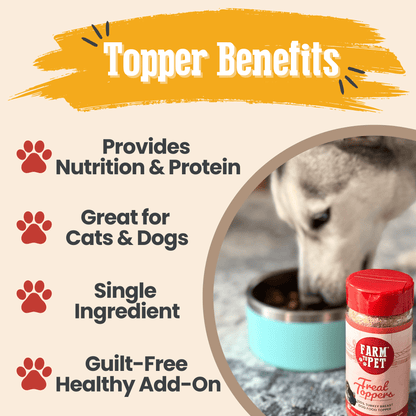 Farm to Pet Chicken & Turkey Dog Food Topper Bundle
