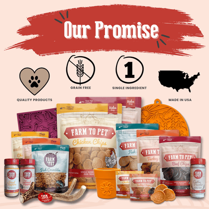 Farm to Pet Puppy Pack Single-Ingredient Dog Treat Starter Pack