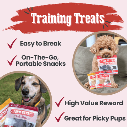 Farm to Pet Puppy Pack Single-Ingredient Dog Treat Starter Pack