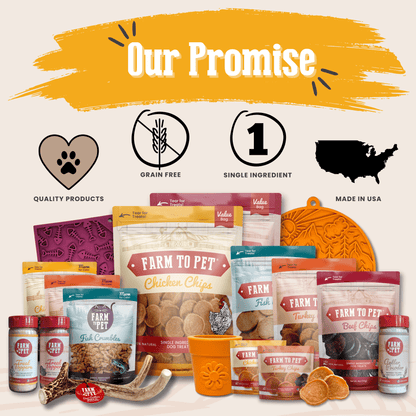 Farm to Pet Chicken & Turkey Dog Food Topper Bundle